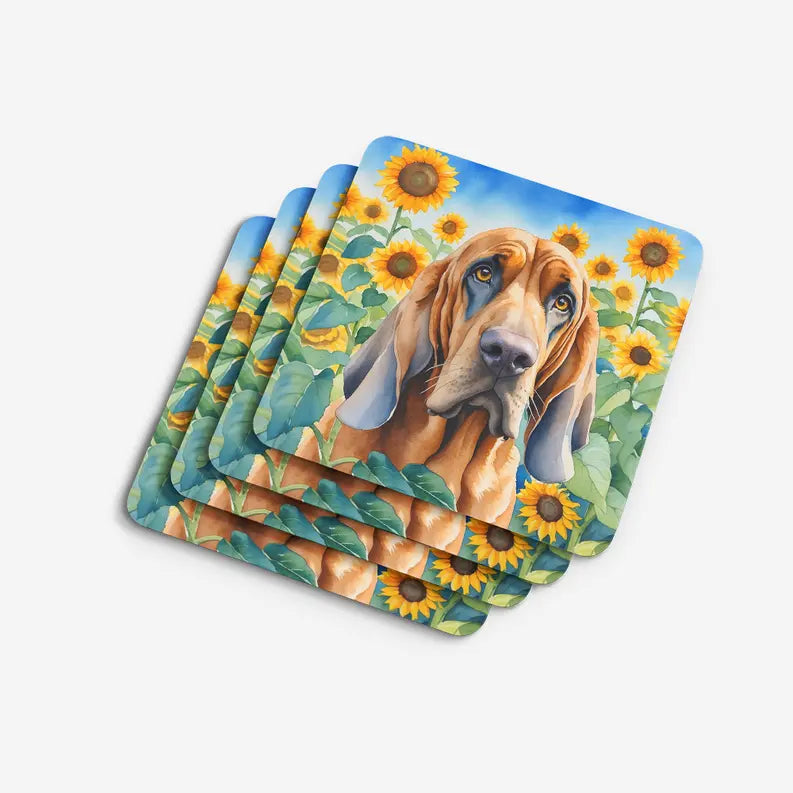 Belgian Malinois in Sunflowers Pair of Pot Holders Caroline's Treasures