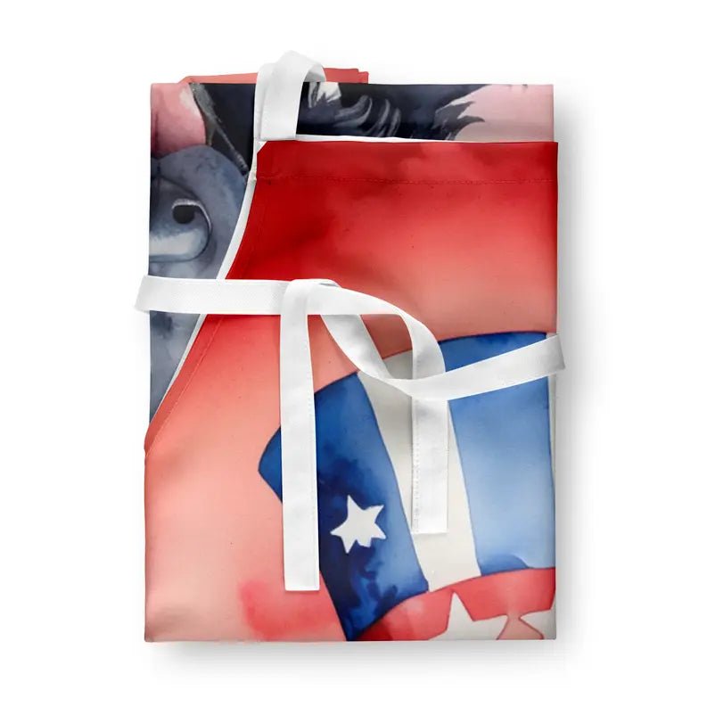 Belgian Sheepdog Patriotic American Apron Caroline's Treasures