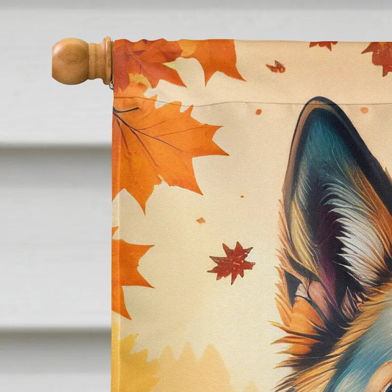 Belgian Tervuren Fall House Flag Caroline's Treasures
