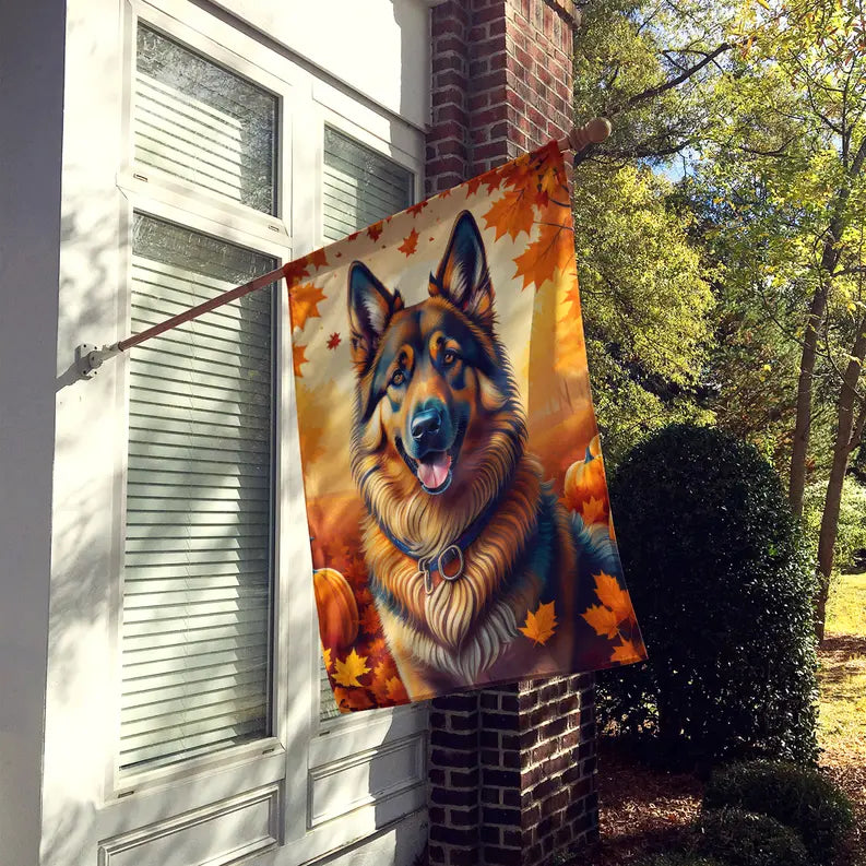 Belgian Tervuren Fall House Flag Caroline's Treasures