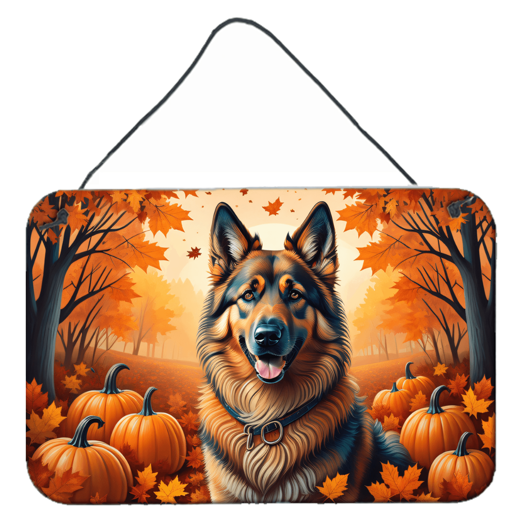 Belgian Tervuren Fall Wall or Door Hanging Prints Caroline's Treasures