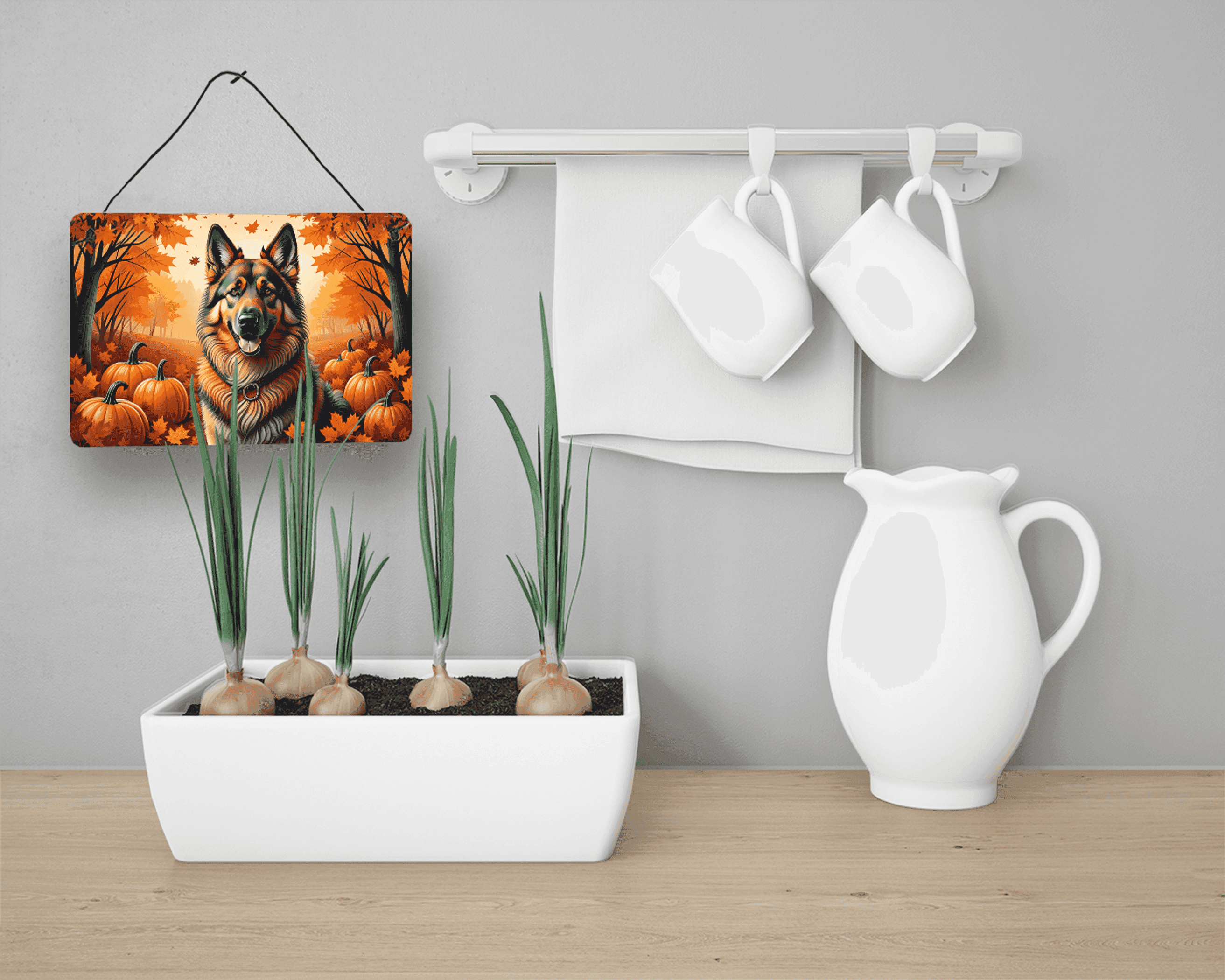 Belgian Tervuren Fall Wall or Door Hanging Prints Caroline's Treasures