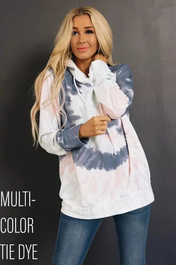 Belinda Patterned Hoodie Stay Warm in Style