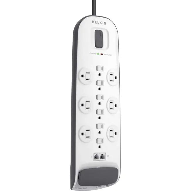 Belkin 12-outlet Surge Protector with 8 ft Power Cord with Cable/Satellite Protection Belkin International, Inc