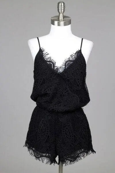 Bellavie Lace Romper Romper SurelyMine