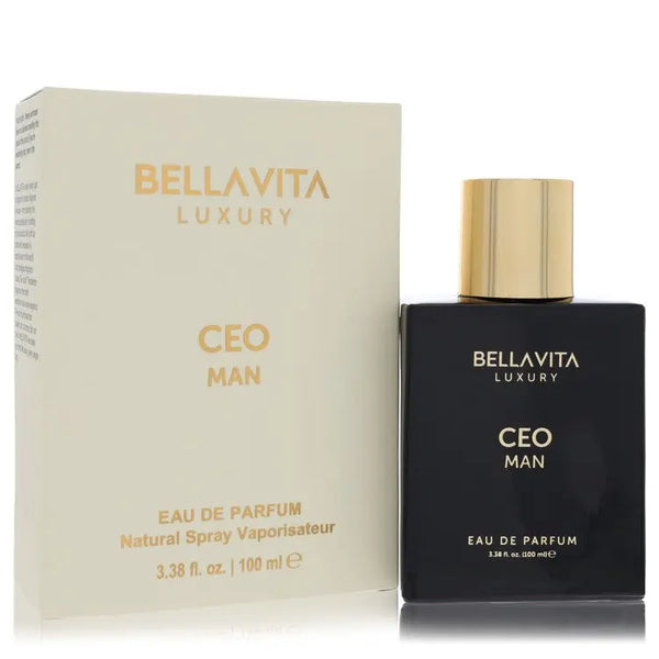 Bellavita  Bellavita Luxury CEO by Bellavita Eau De Parfum Spray 3.38 oz for Men for Fragrances for Men Bellavita