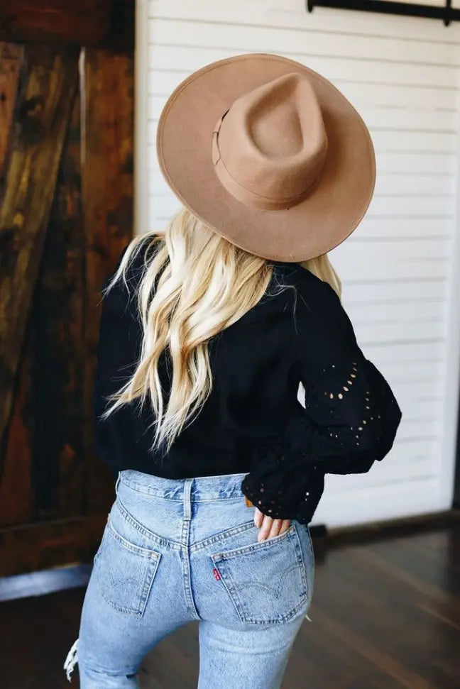 Beloved Button Down Top Stay Warm in Style