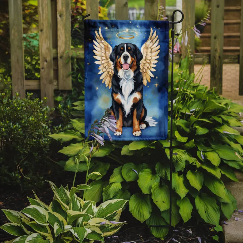 Bernese Mountain Dog My Angel Garden Flag Caroline's Treasures