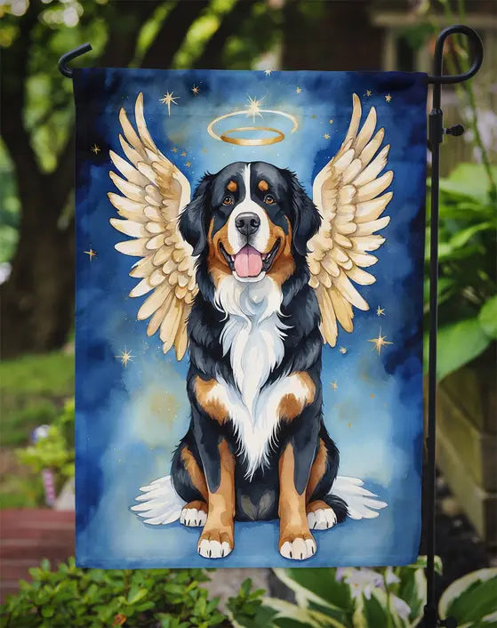 Bernese Mountain Dog My Angel Garden Flag Caroline's Treasures