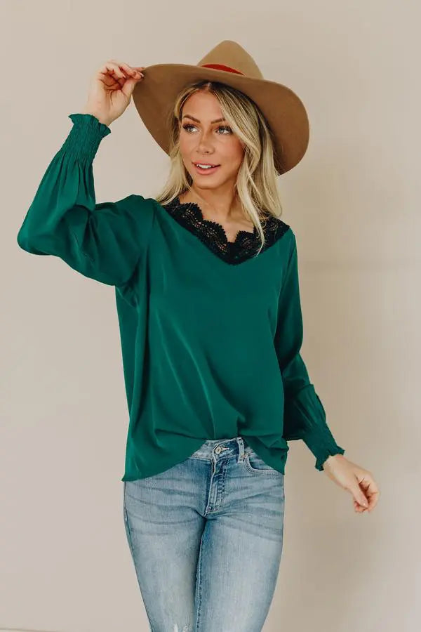 Betty's Little Blouse Stay Warm in Style