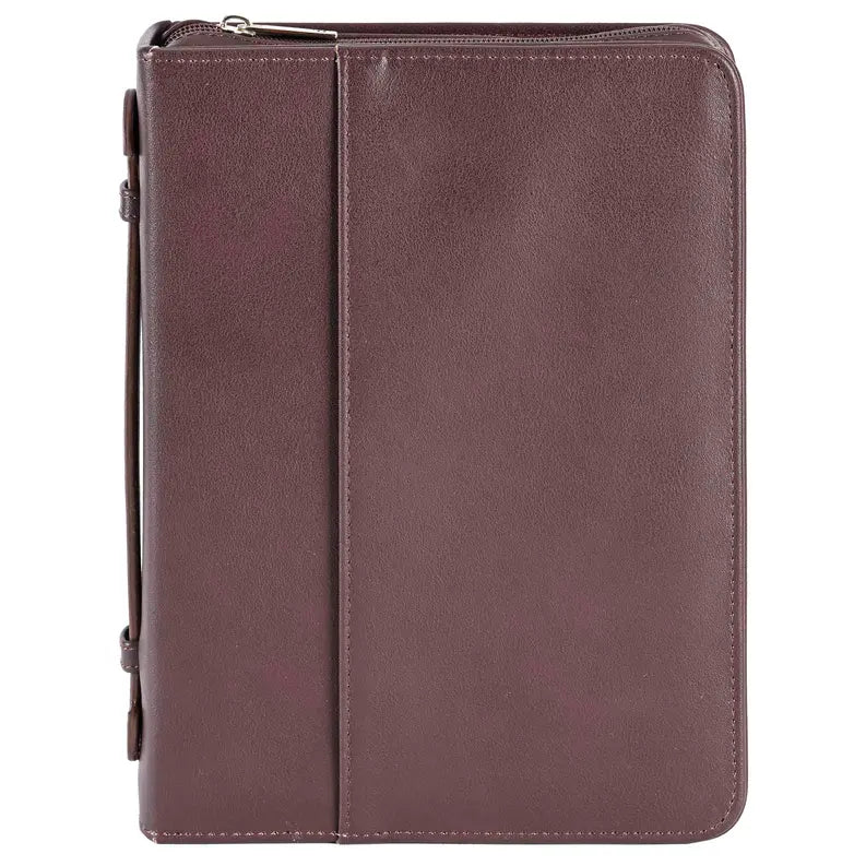 Bible Case Classic FauXLeather Brown XXL Dicksons Inc