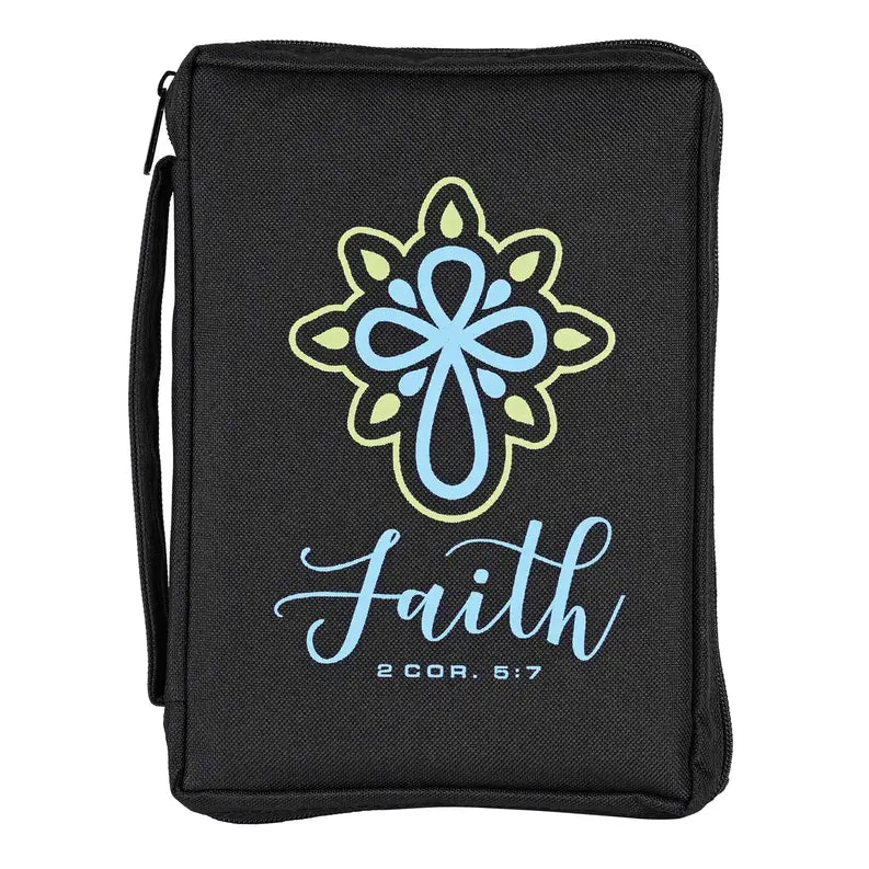 Bible Case Cross Faith 2 Cor. 5:7 Large Dicksons Inc