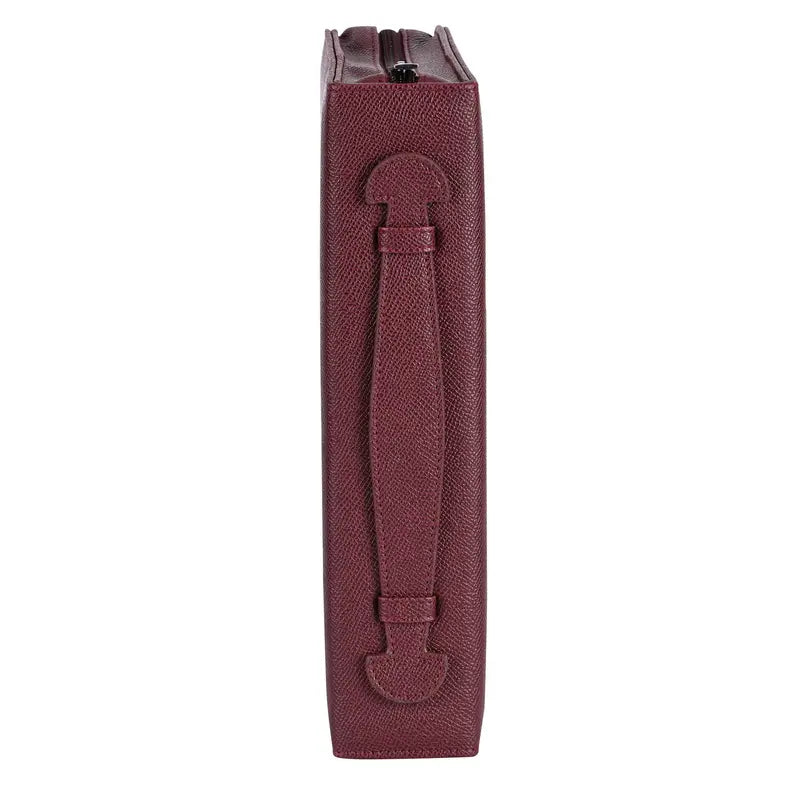 Bible Case Cross John 3:16 Burgundy XL Dicksons Inc