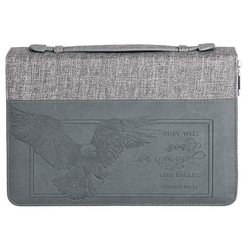 Bible Cover They Will Soar On Wings Lrg Dicksons Inc