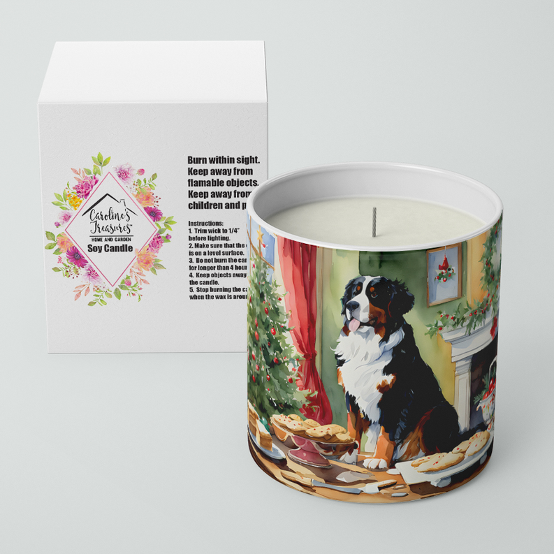Bichon Frise Christmas Cookies Decorative Soy Candle Caroline's Treasures