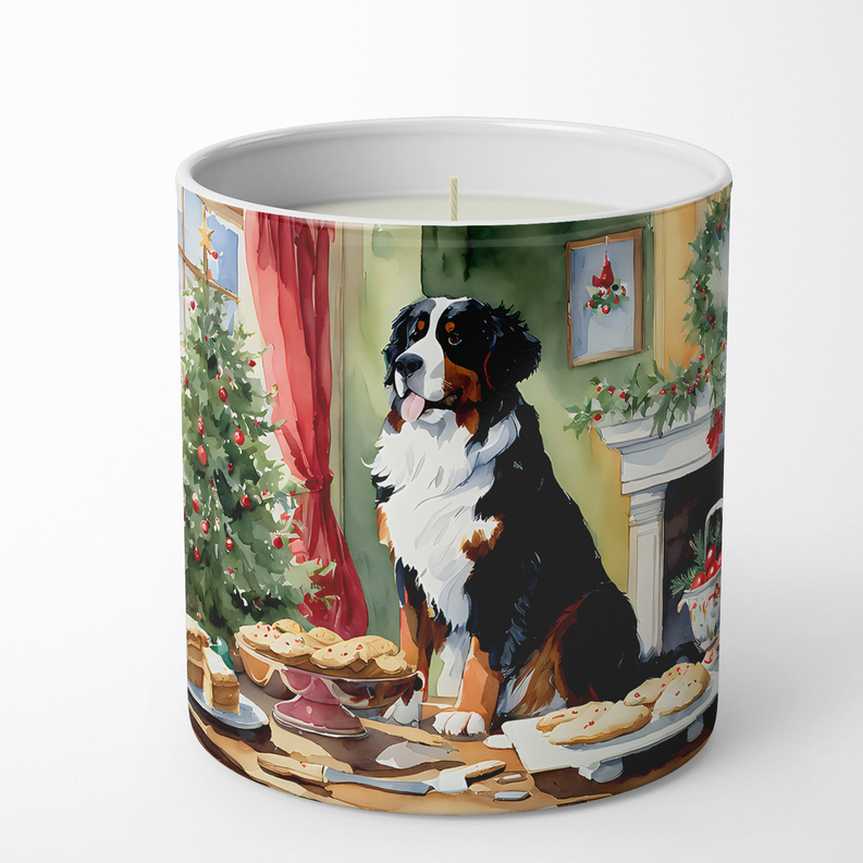 Bichon Frise Christmas Cookies Decorative Soy Candle Caroline's Treasures