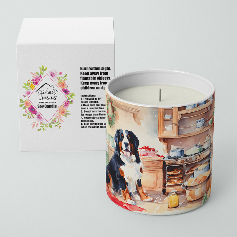 Bichon Frise Christmas Cookies Decorative Soy Candle Caroline's Treasures