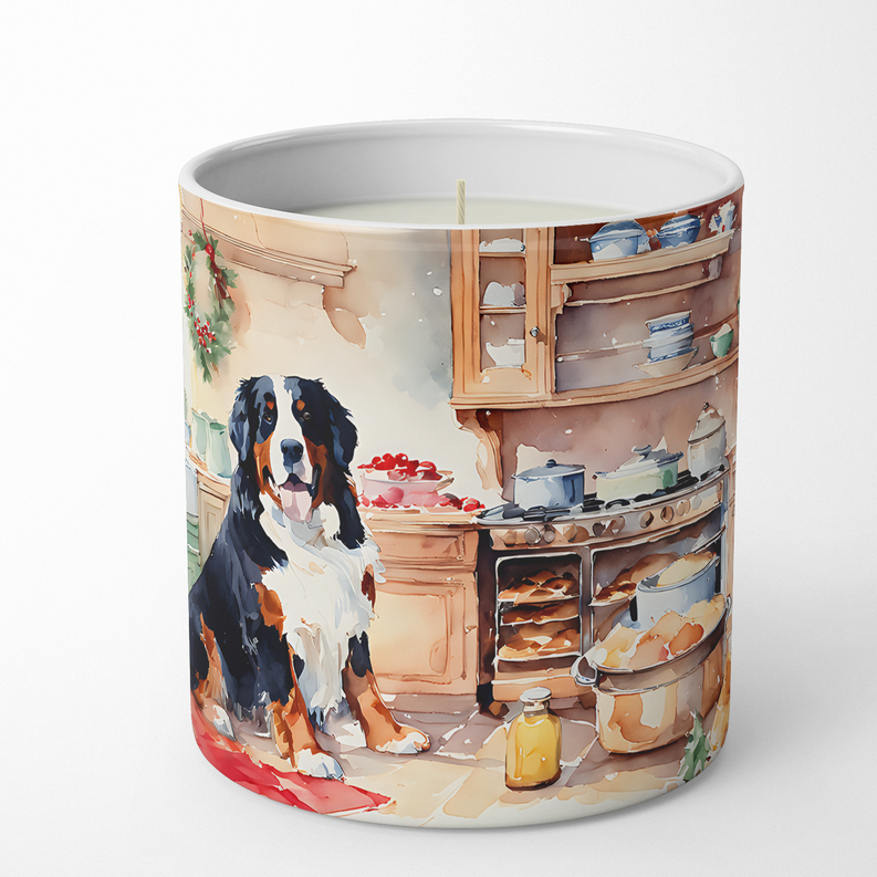 Bichon Frise Christmas Cookies Decorative Soy Candle Caroline's Treasures