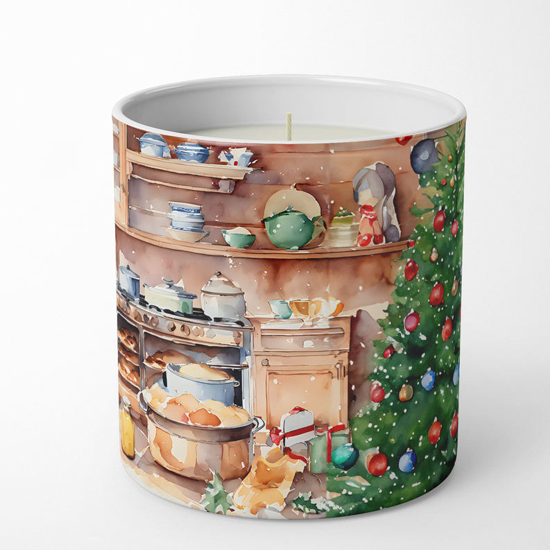 Bichon Frise Christmas Cookies Decorative Soy Candle Caroline's Treasures