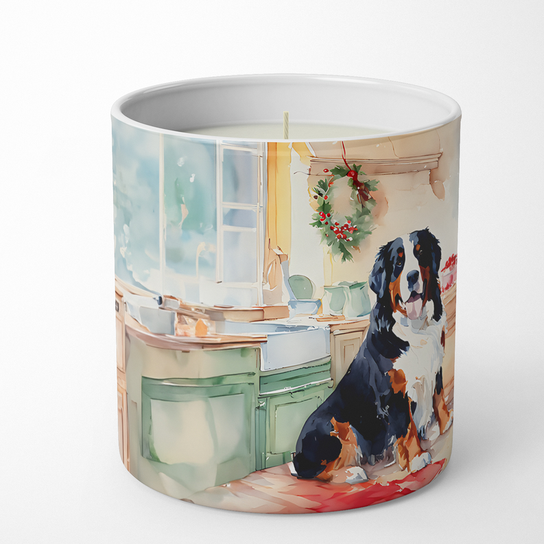 Bichon Frise Christmas Cookies Decorative Soy Candle Caroline's Treasures