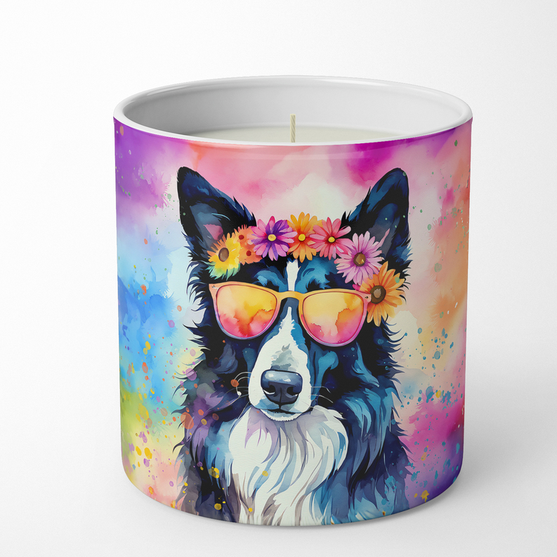Bichon Frise Hippie Dawg Pair of Pot Holders Caroline's Treasures