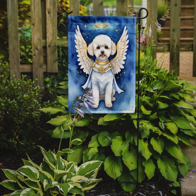 Bichon Frise My Angel Garden Flag Caroline's Treasures