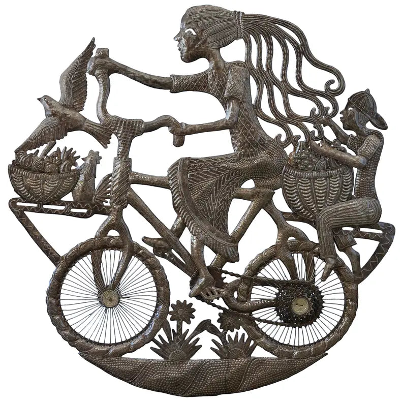Bicycle Girl w/ Cog Cassette Le Primitif Galleries