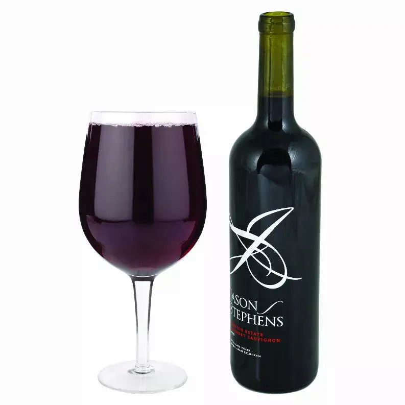 Big Swig: Full Bottle Wine Glass True Brands