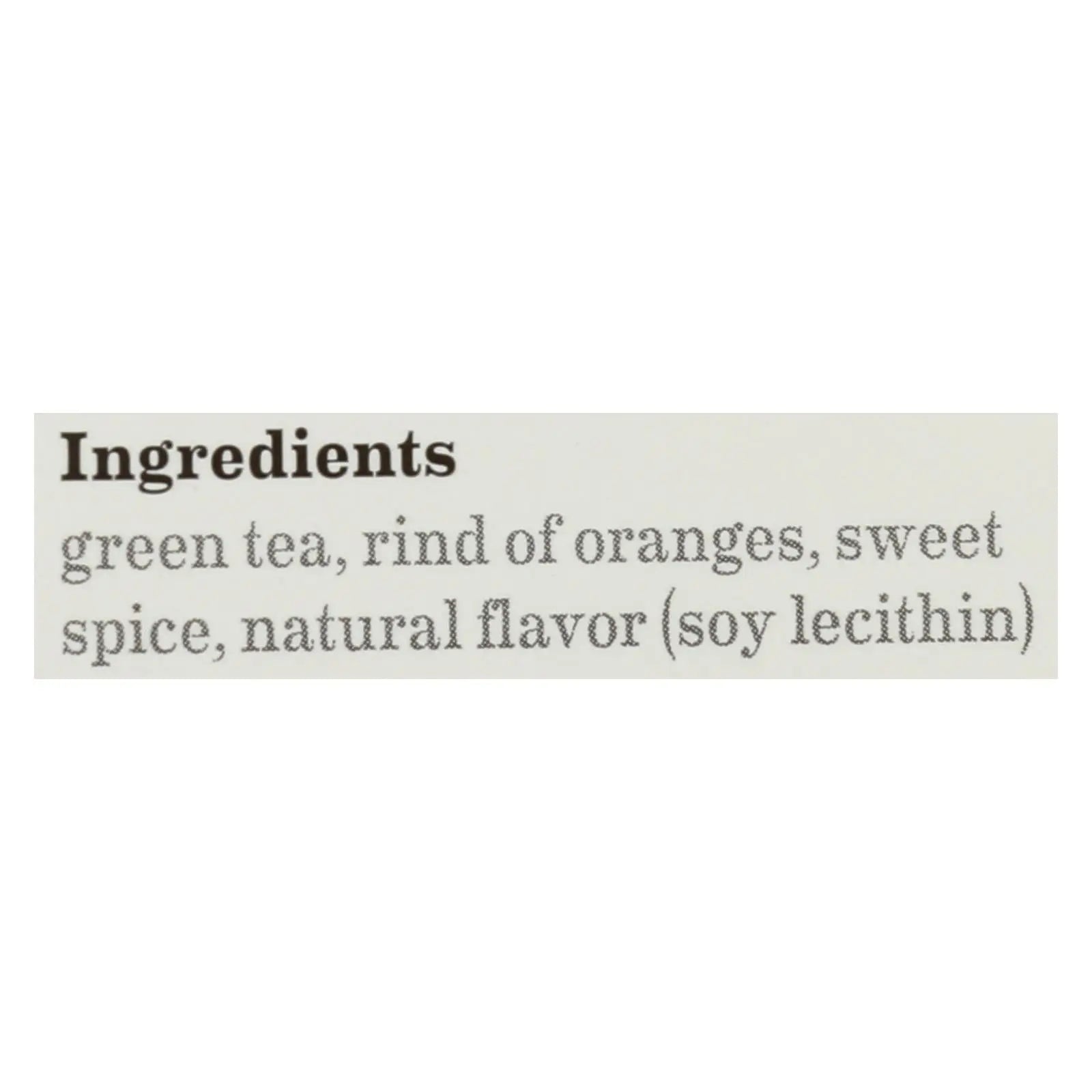 Bigelow Constant Comment Bag Tea Green  - Case Of 6 - 20 Bag Bigelow Tea