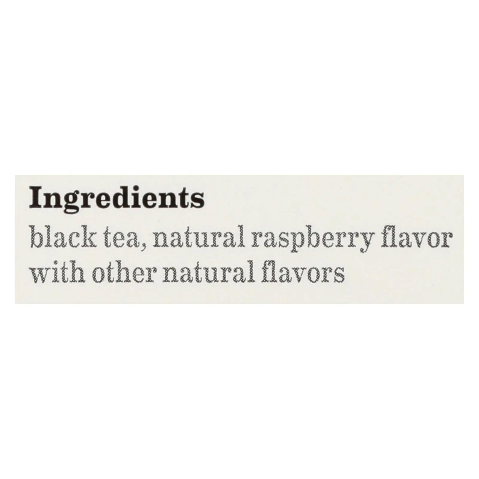 Bigelow Tea Raspberry Royale Black Tea - Case Of 6 - 20 Bags Bigelow Tea