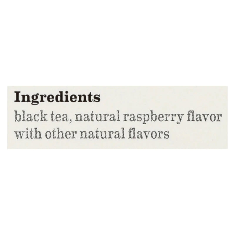 Bigelow Tea Raspberry Royale Black Tea - Case Of 6 - 20 Bags Bigelow Tea
