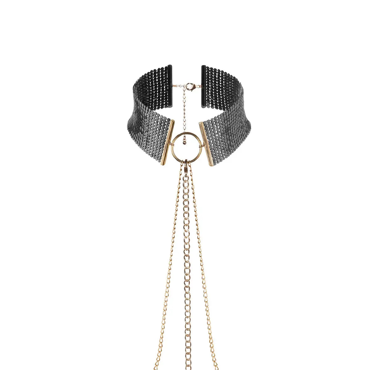 Bijoux Indiscrets Desir Metallique Collar - Black Bijoux Indiscrets