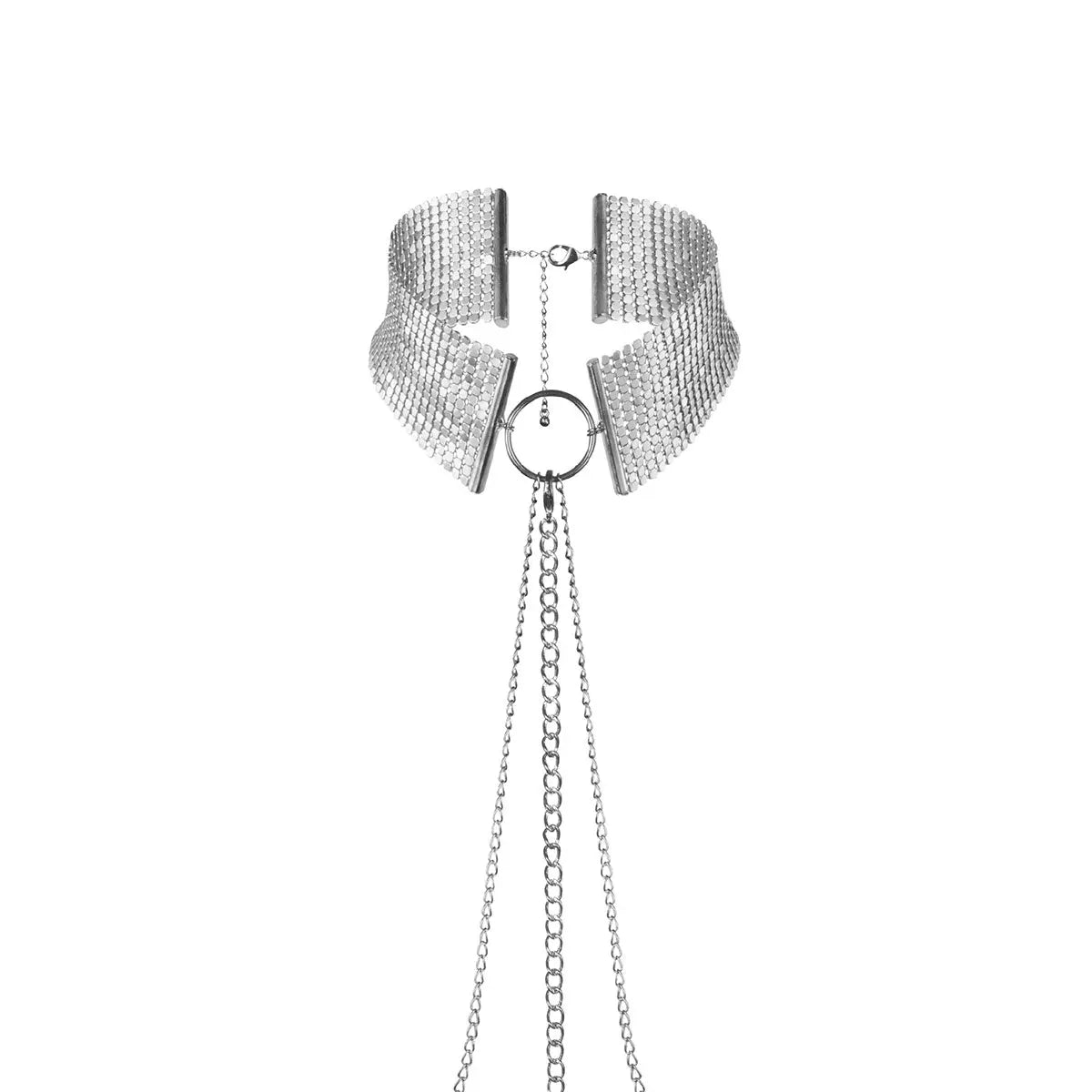 Bijoux Indiscrets Desir Metallique Collar - Silver Bijoux Indiscrets