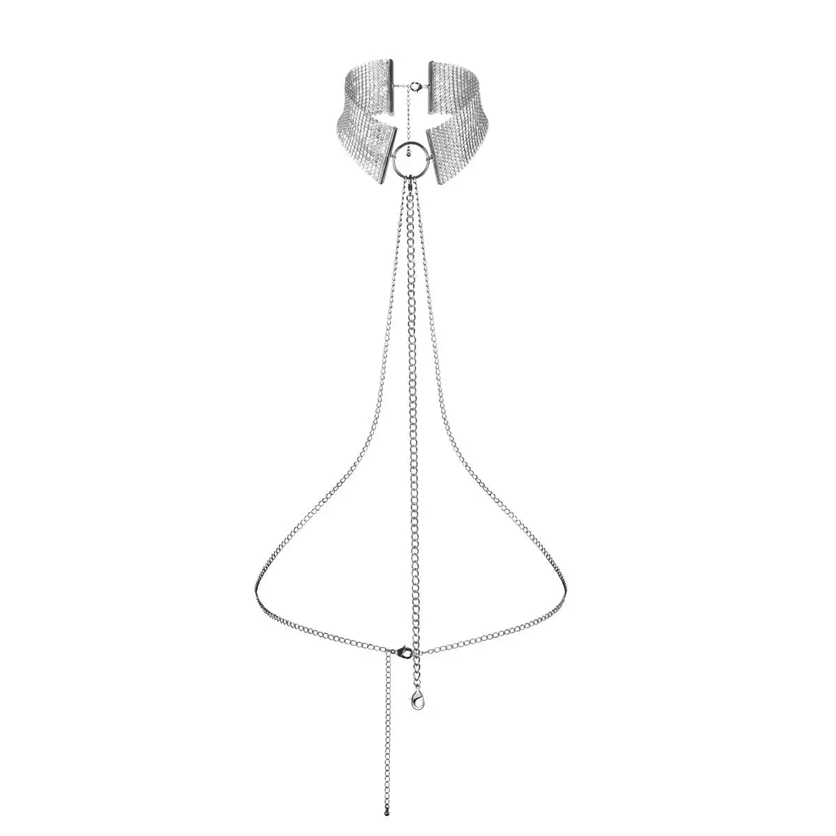 Bijoux Indiscrets Desir Metallique Collar - Silver Bijoux Indiscrets