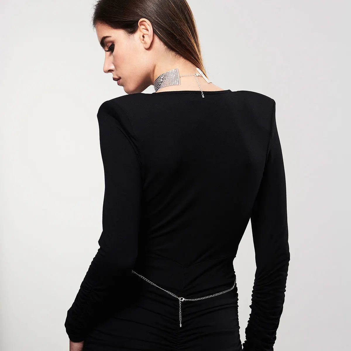 Bijoux Indiscrets Desir Metallique Collar - Silver Bijoux Indiscrets
