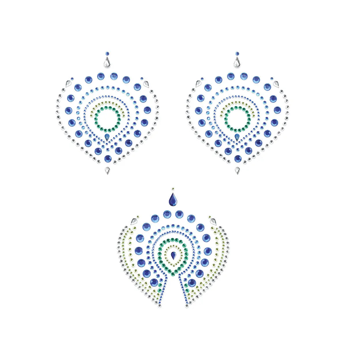 Bijoux Indiscrets Flamboyant - Blue/Green Bijoux Indiscrets
