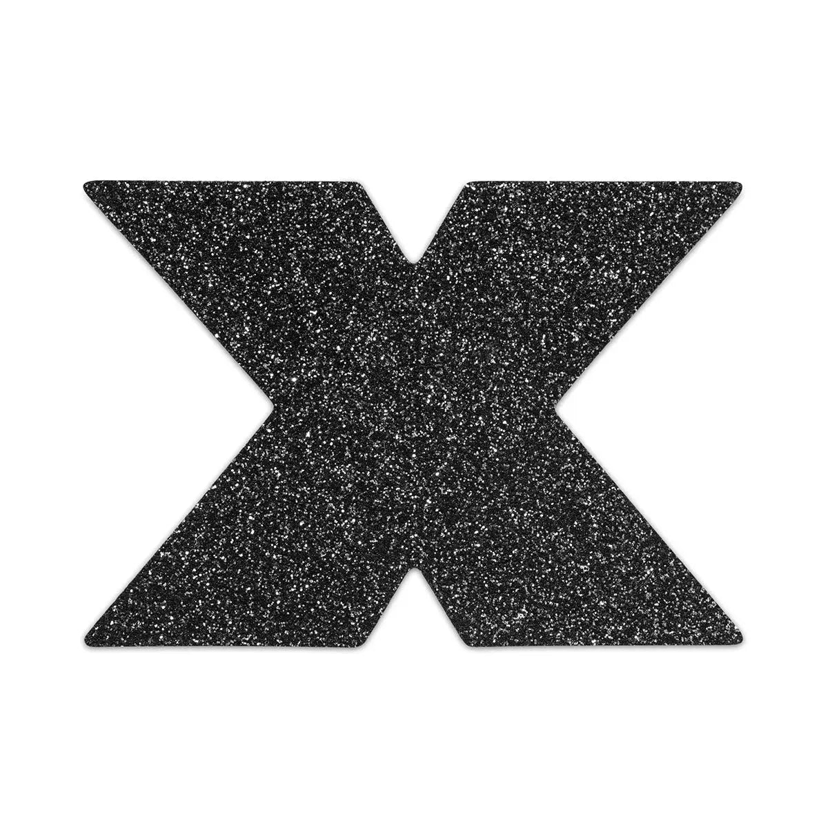 Bijoux Indiscrets Flash Pasties - Black Crosses Bijoux Indiscrets