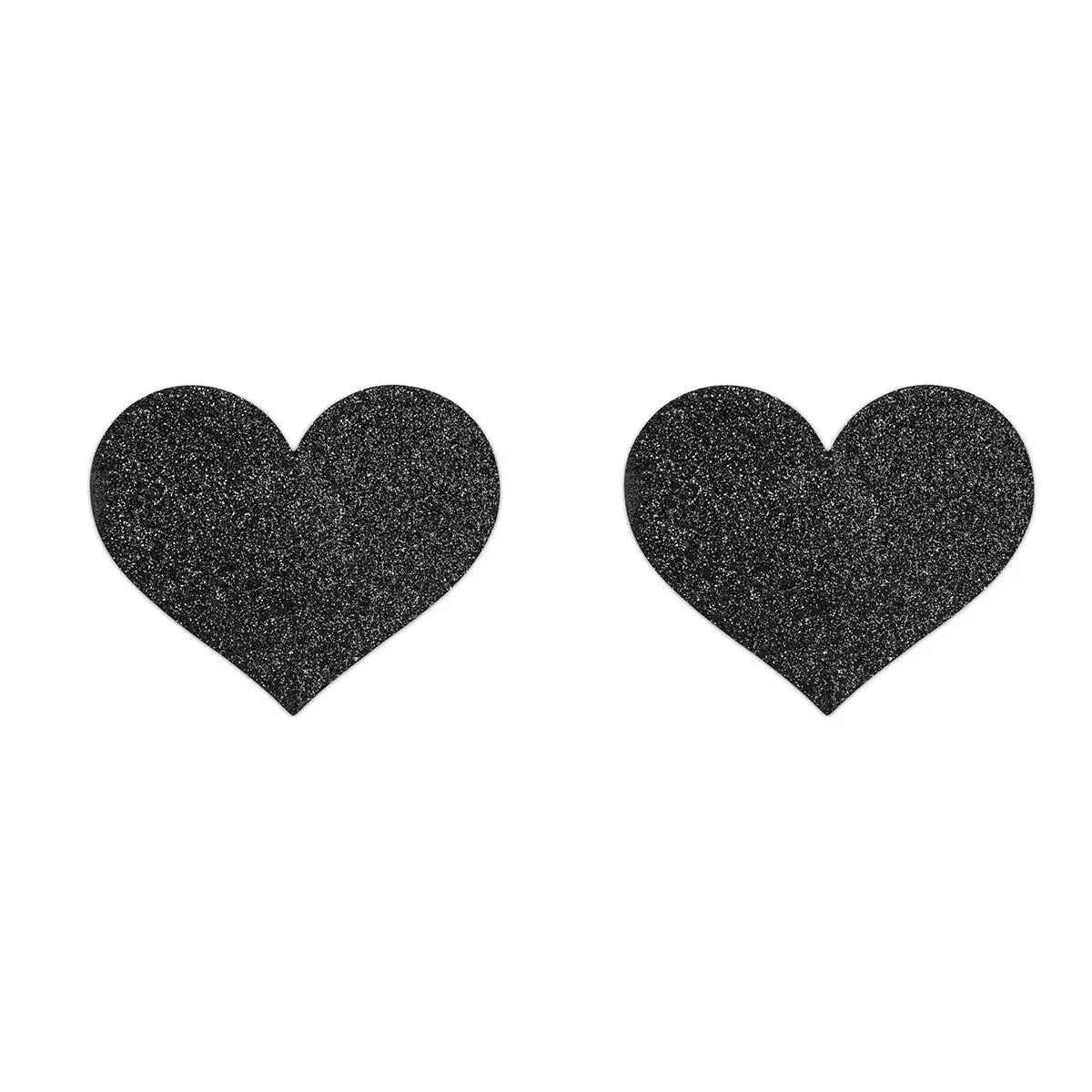 Bijoux Indiscrets Flash Pasties - Black Hearts Bijoux Indiscrets