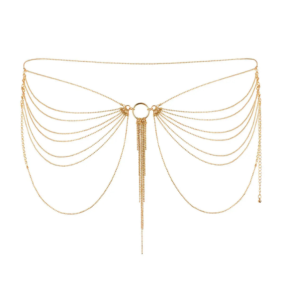 Bijoux Indiscrets Magnifique Collection Chain Waist Jewelry - Gold Bijoux Indiscrets