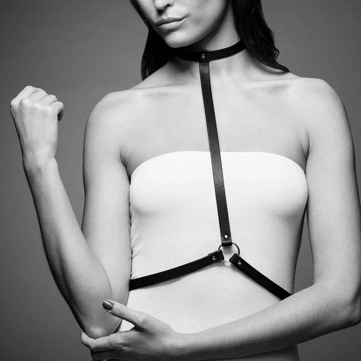 Bijoux Indiscrets Maze I-Harness - Black Bijoux Indiscrets