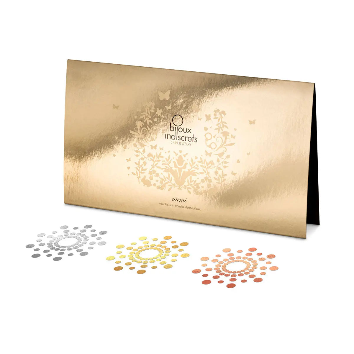 Bijoux Indiscrets Mimi Metallic Temporary Tattoos 6pk Bijoux Indiscrets