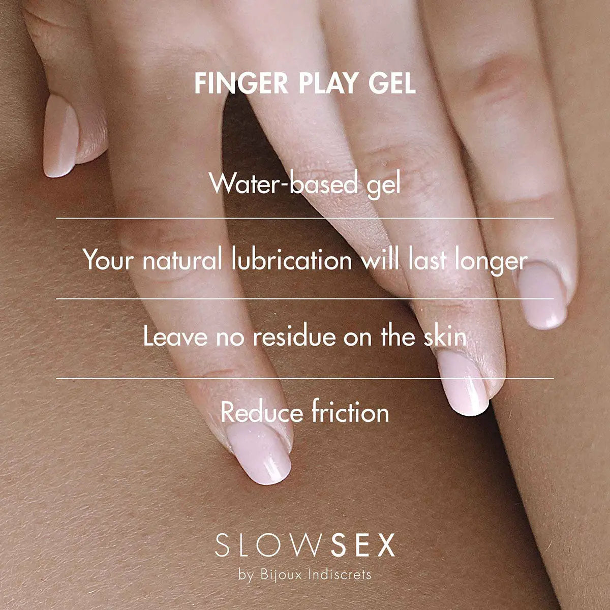 Bijoux Indiscrets Slow Sex Finger Play Gel Bijoux Indiscrets
