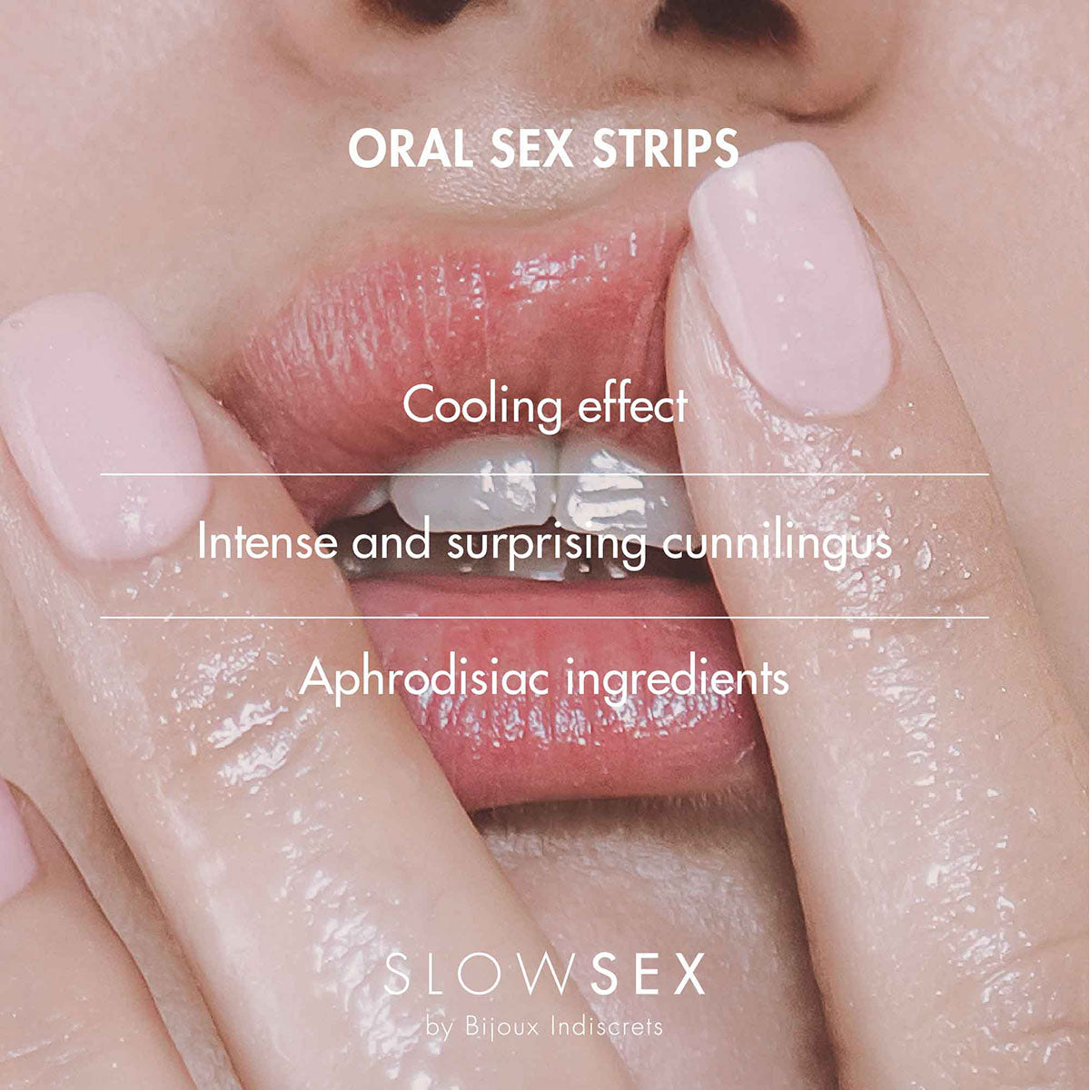 Bijoux Indiscrets Slow Sex Oral Sex Strips 7ct Bijoux Indiscrets