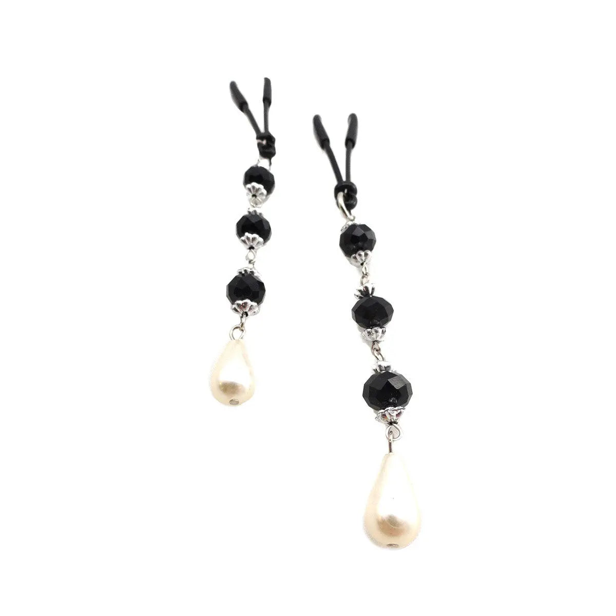 Bijoux de Nip Pearl Black Beads - GreatEagleInc