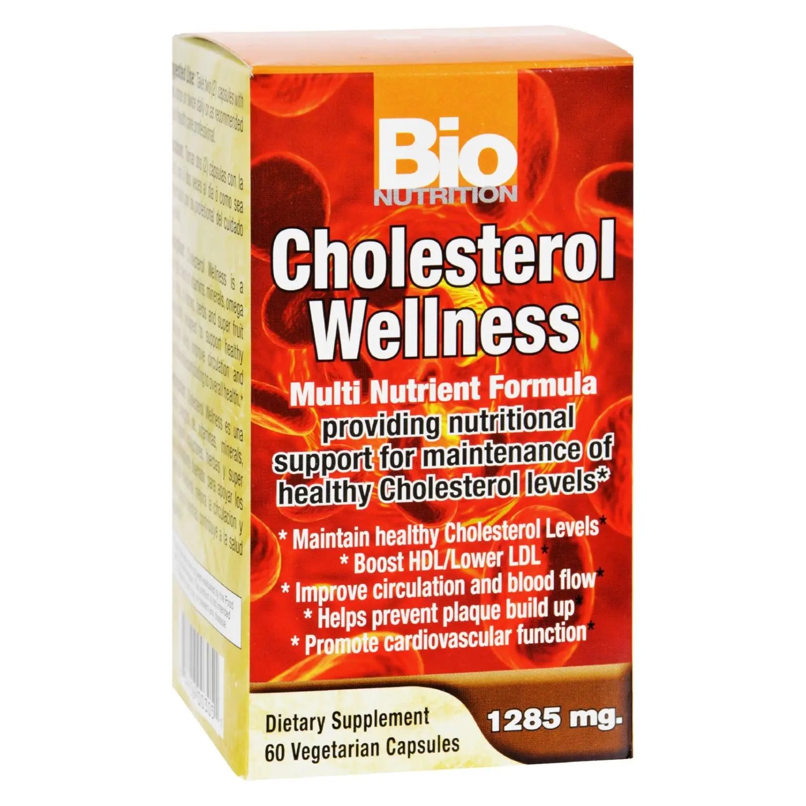 Bio Nutrition - Cholesterol Wellness - 60 Vegetarian Capsules Bio Nutrition