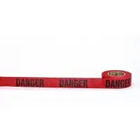 Biodegradable Barricade Tape, 3 "Danger" MUTUAL INDUSTRIES INC.