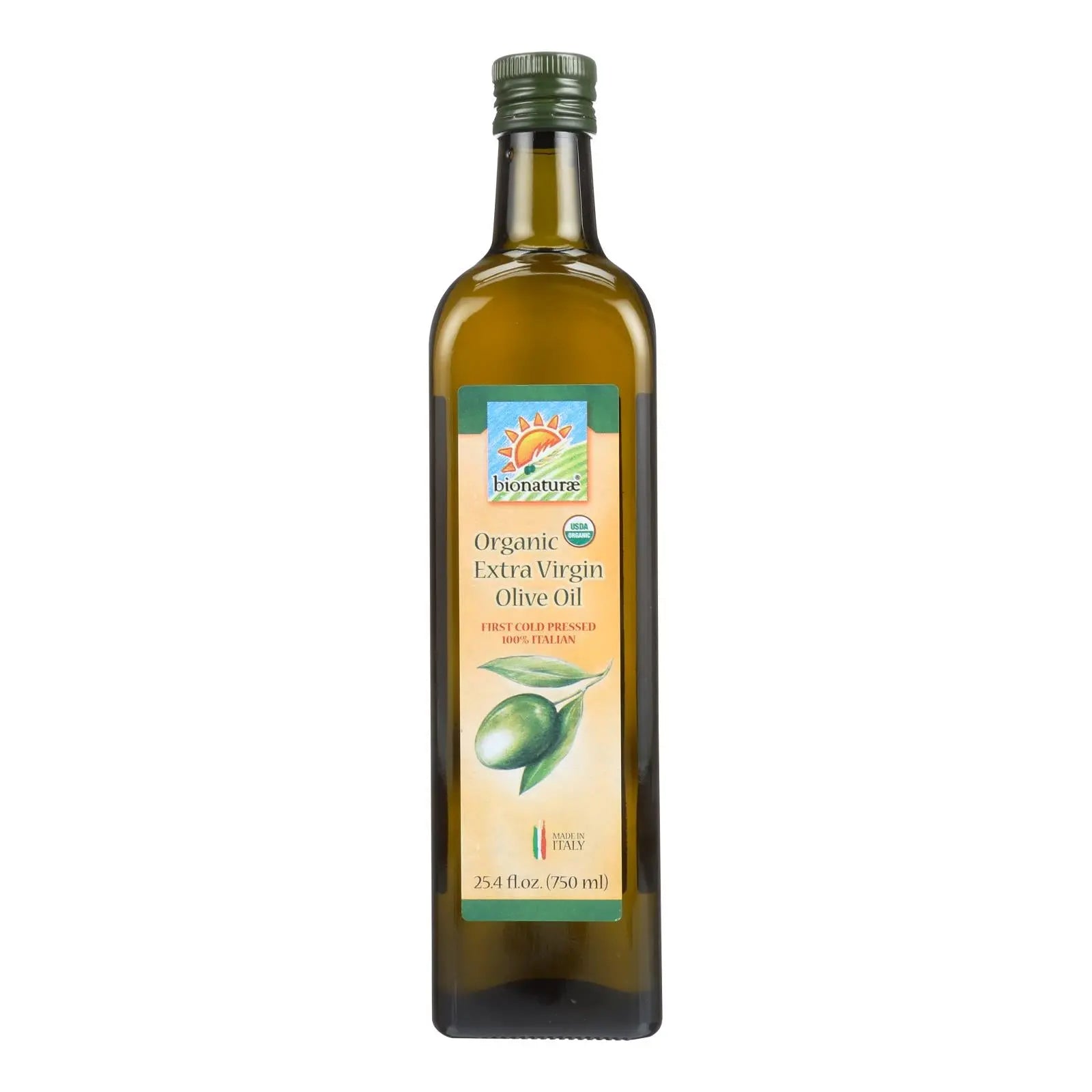 Bionaturae Olive Oil - Organic Extra Virgin - Case Of 6 - 25.4 Fl Oz. Bionaturae