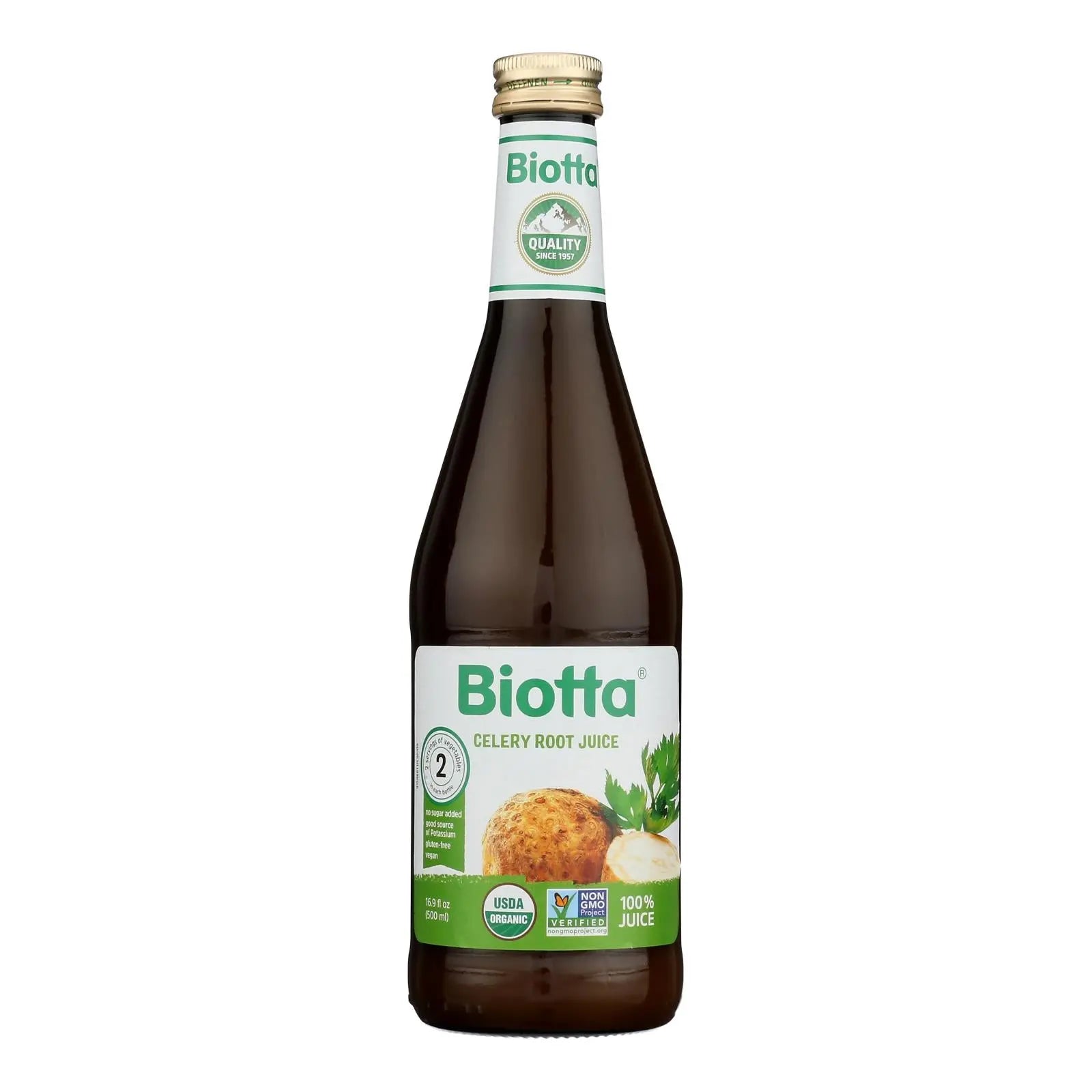 Biotta Juice - Celery Root - Case Of 6 - 16.9 Fl Oz. Biotta