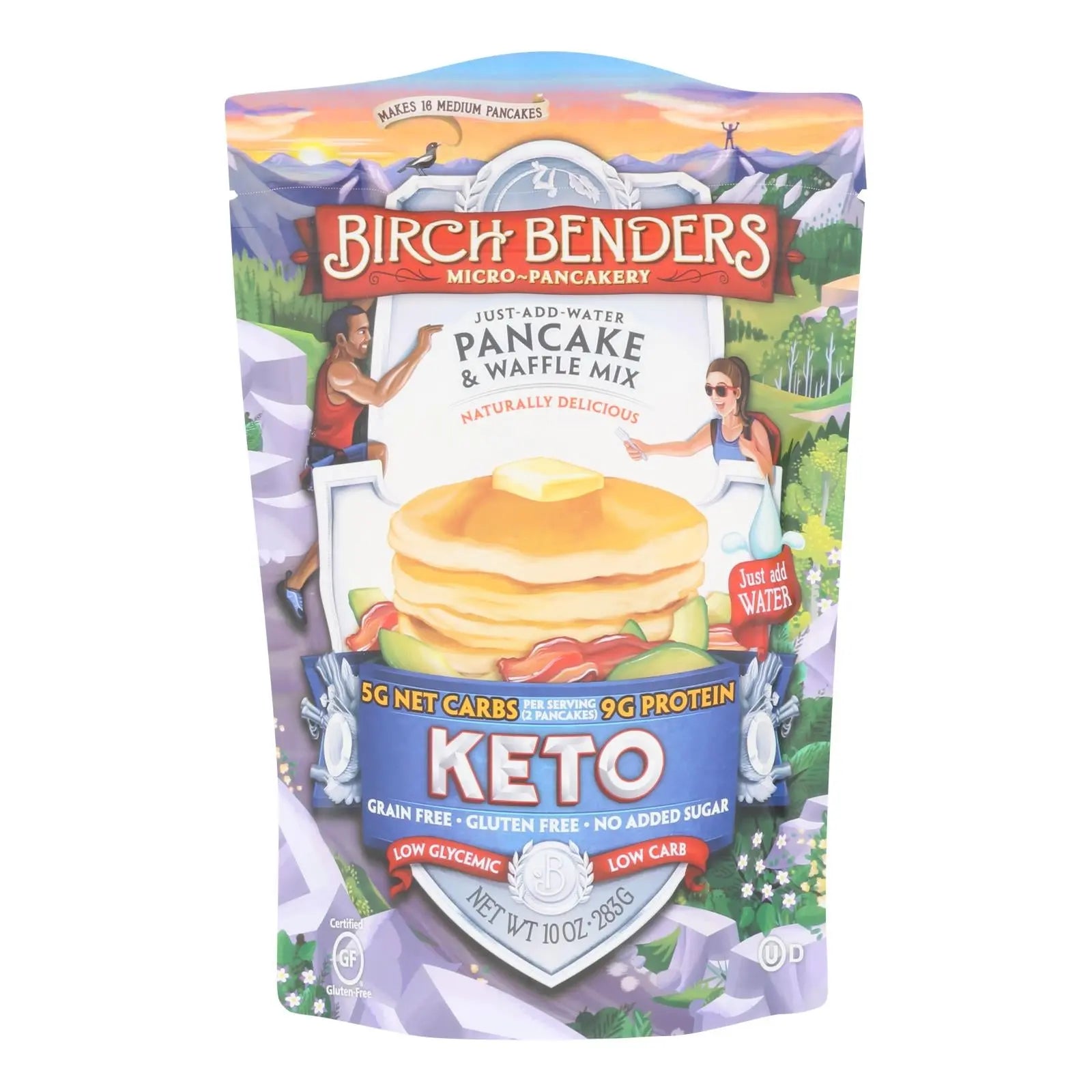Birch Benders - Pancake&wffl Mix Keto - Case Of 6 - 10 Oz Birch Benders