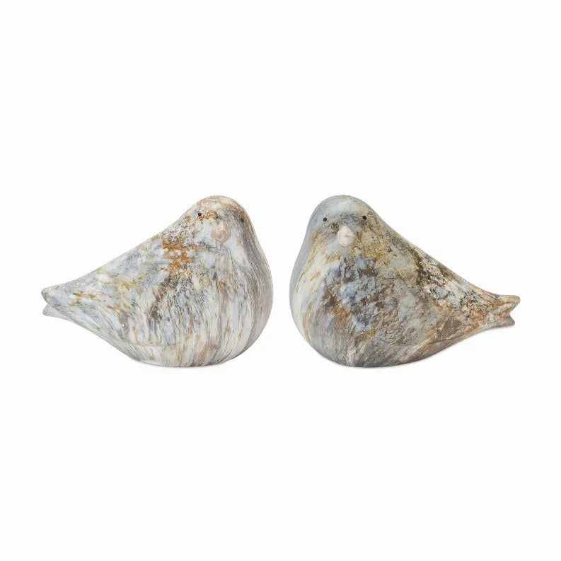 Bird (Set of 2) 4.5"H Terra Cotta Melrose Intl.